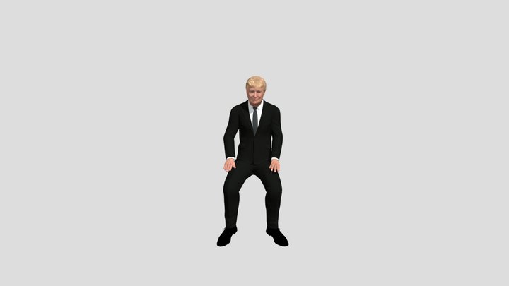 Trump Sitting Disapproval – Modelo 3D gratuito STL