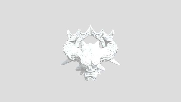 DEMON HEAD 3D Model