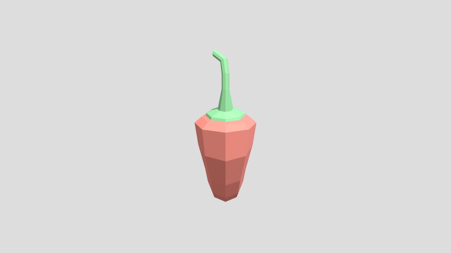 Chili Pepper from Poly by Google