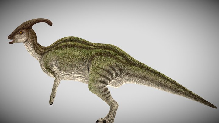 Camp Cretaceous Parasaurolophus – Free 3D Model STL