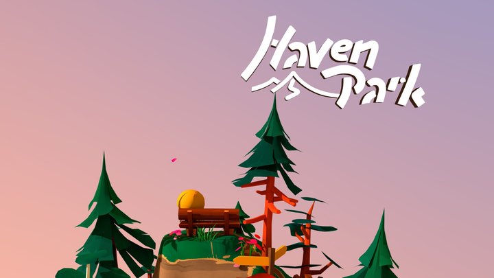 Haven Park - A Small Exploration Game [Diorama] 3D Model