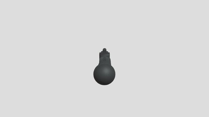 Plasma Cannon 3D Model