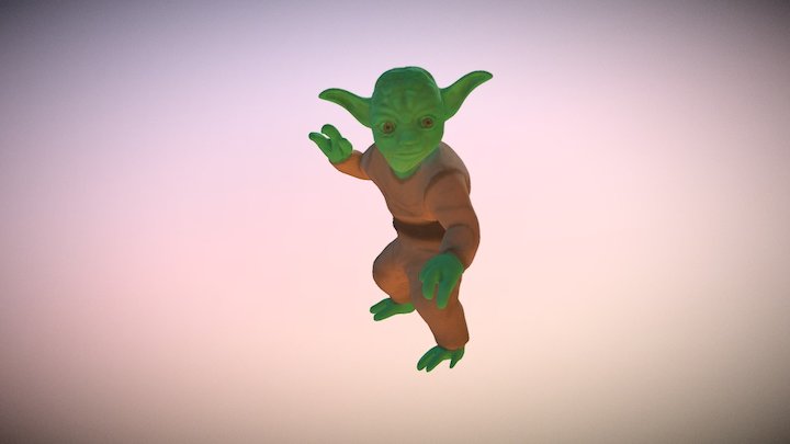 Yoda aprendendo #maionerdmctech 3D Model