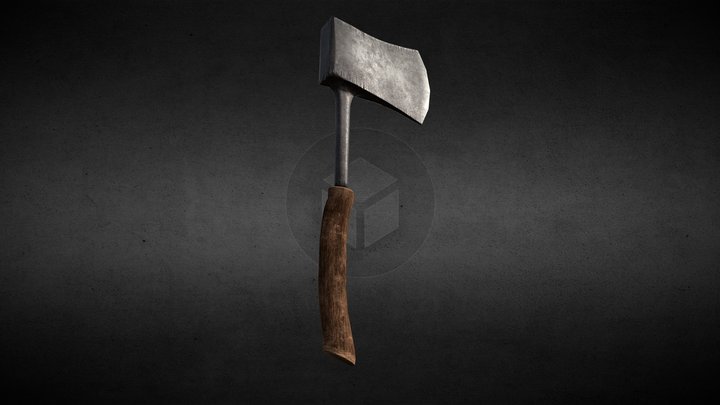 Metal Hatchet 3D Model