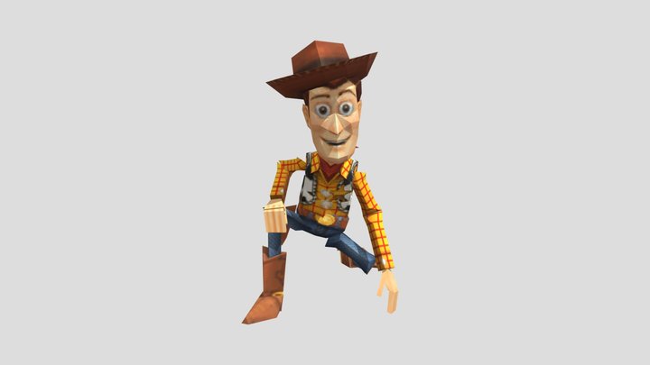 Woody 3D Model