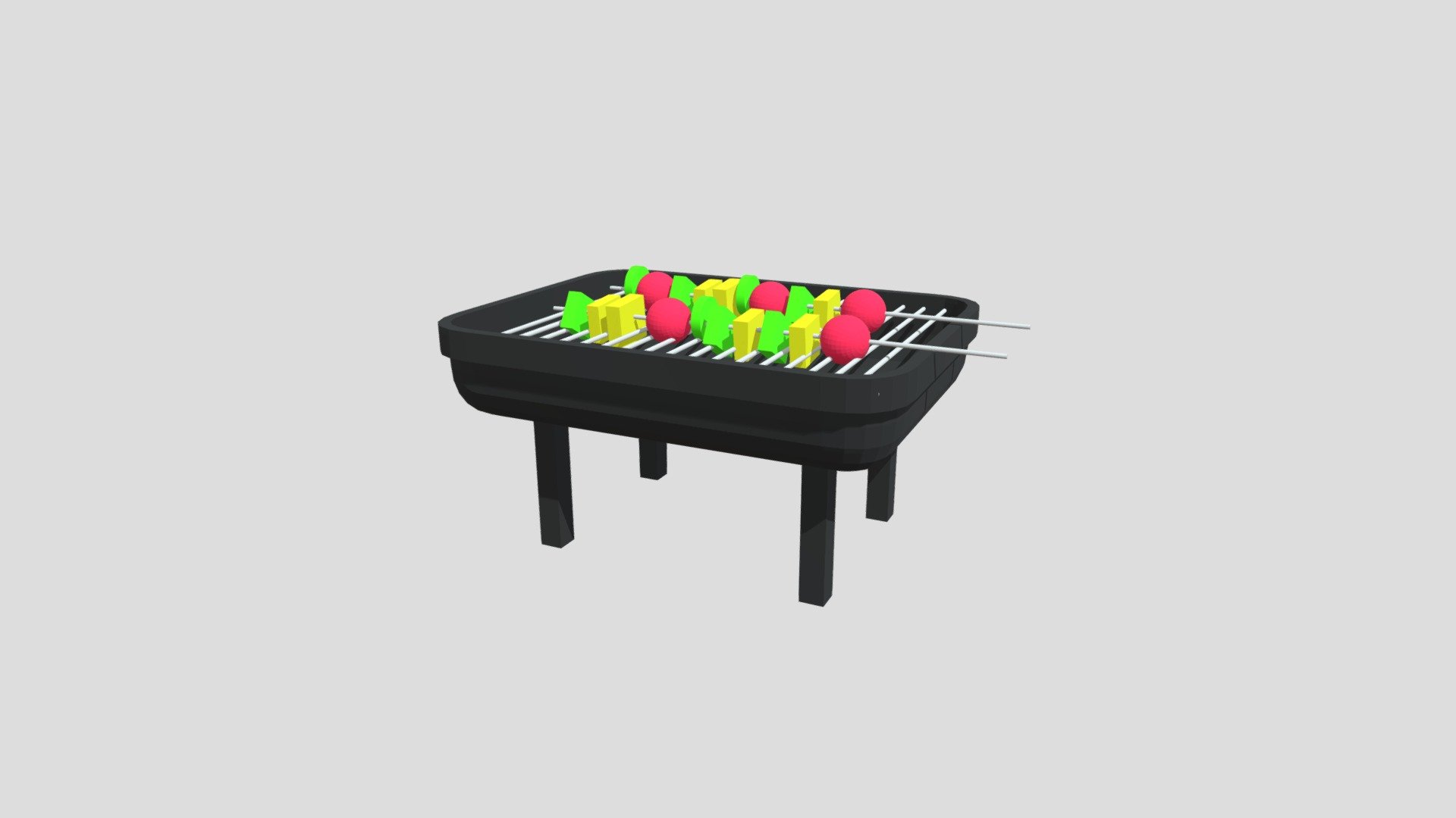 Barbecue from Poly by Google