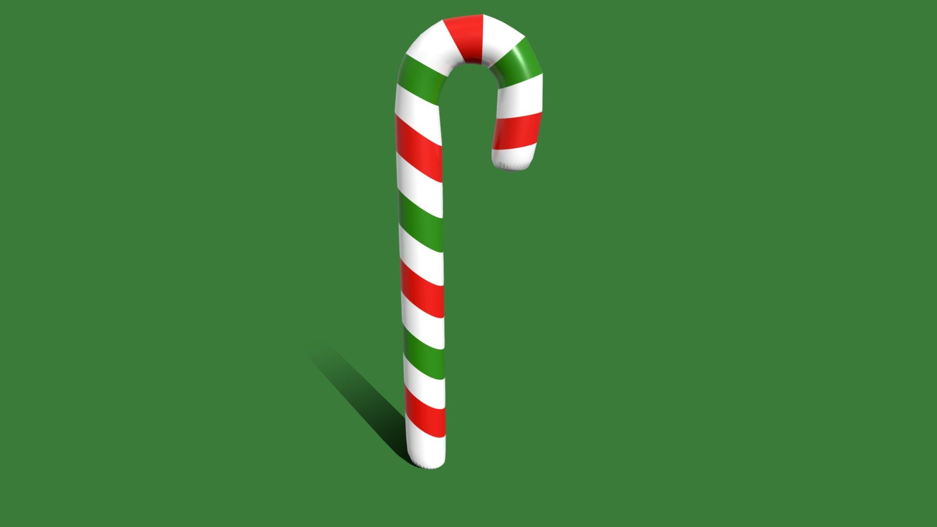 Candy Cane - Download Free 3D model by Hancock (@hans.fredo) [60e287e ...