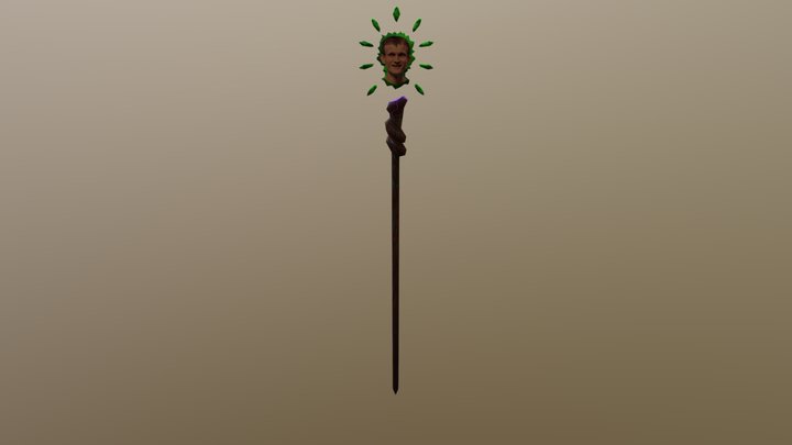Vitalik's Staff of Wisdom 3D Model