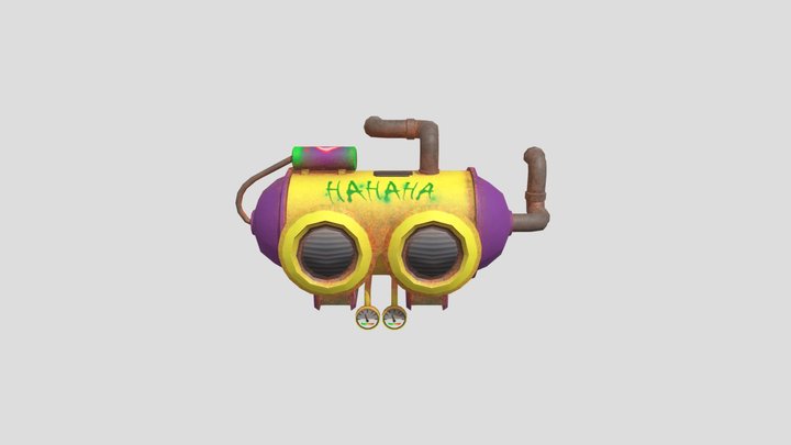 Gas dispenser 3D Model