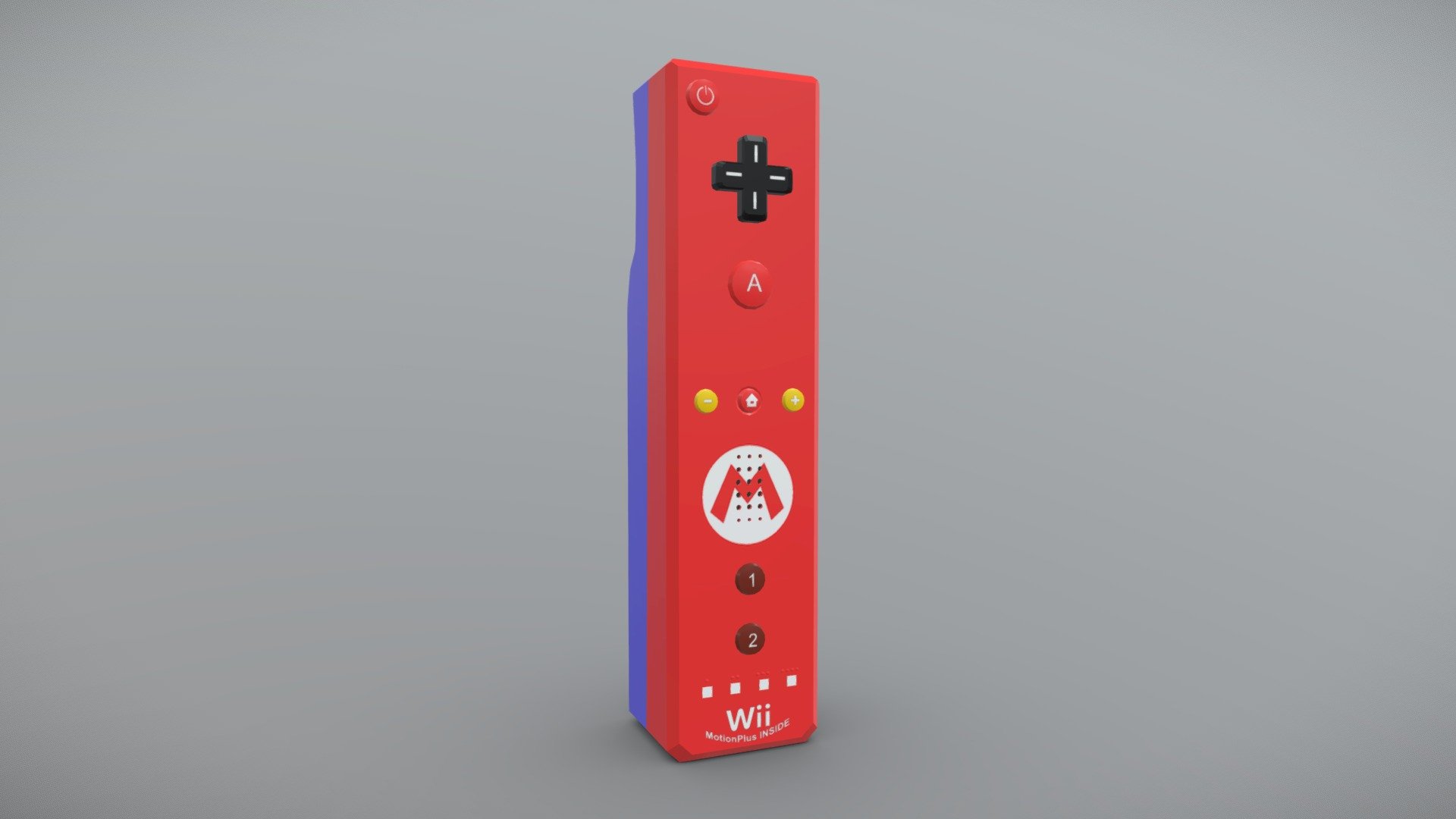 Wii Remote - Mario - Buy Royalty Free 3D model by Xenox Yingslix ...