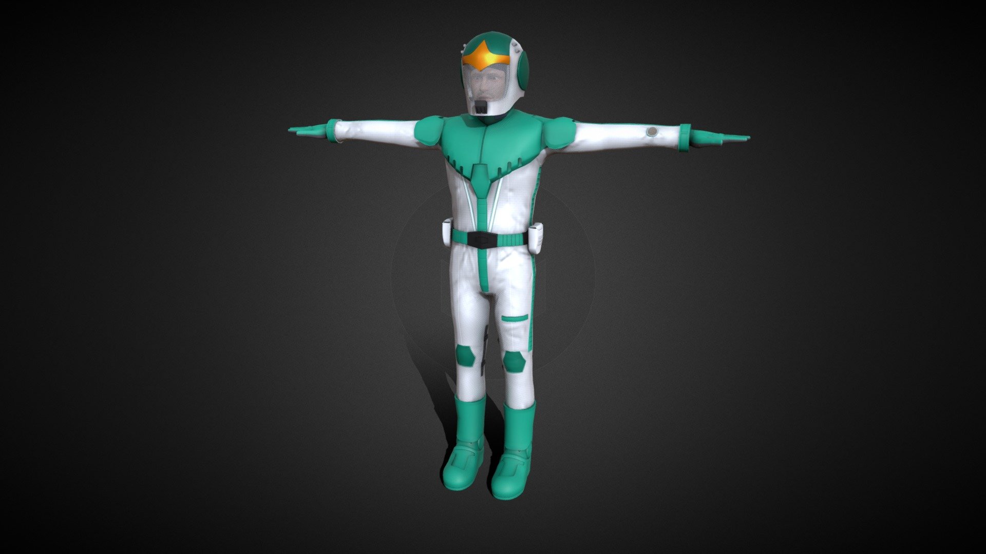 PILOT ( Optimized for realtime render ) - Download Free 3D model by ...