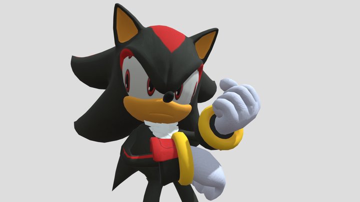 Shadow (Sonic Racing Crossworlds) 3D Model