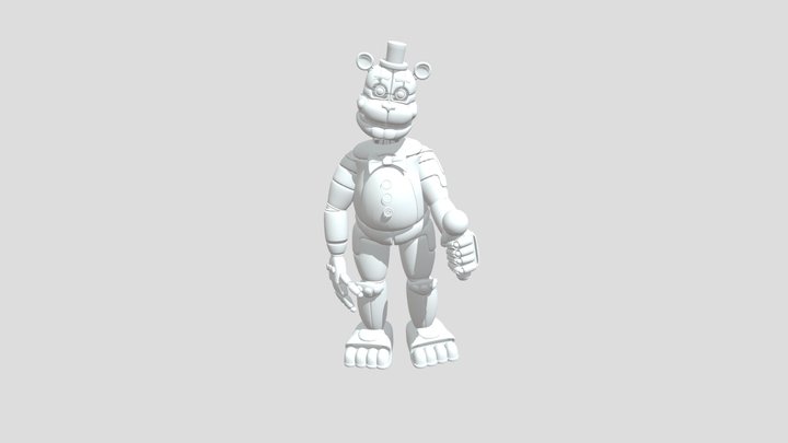 Molten Freddy 3D Model