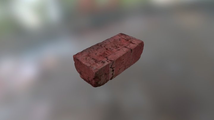 Red Brick 3D Model