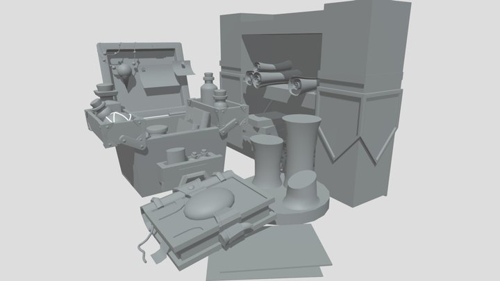 WitchBox_3.2 3D Model