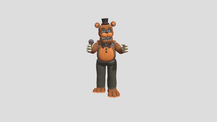 Freddy-fazbear-1983-fnaf-rewritten-87 3D Model