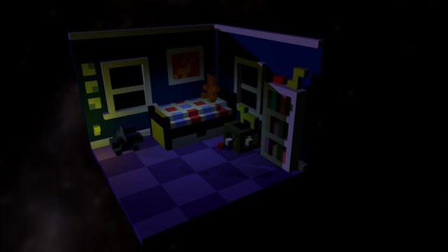 Boys Room 3D Model