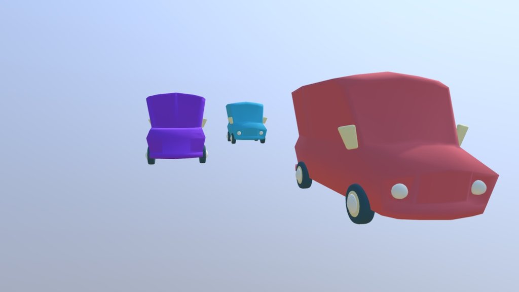 Car Lowpoly Cartoon