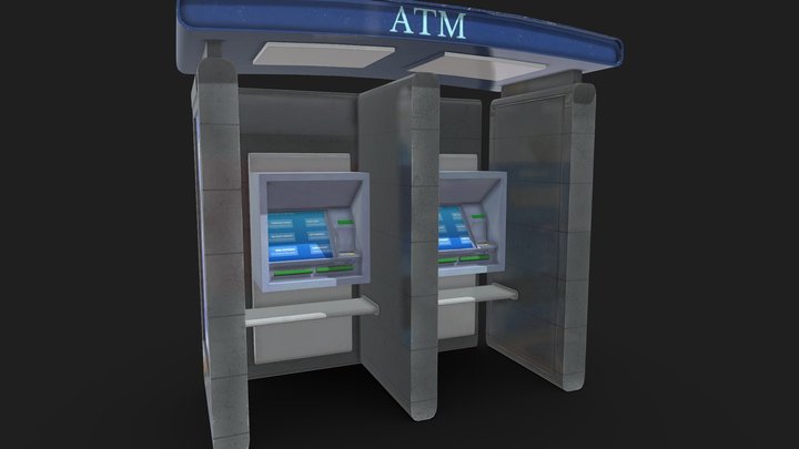 ATM Booth – Free 3D Model STL