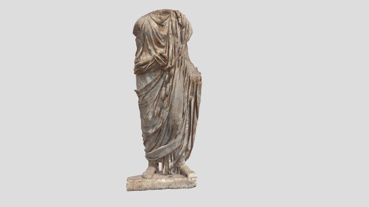 Estatua Romana 3D Model