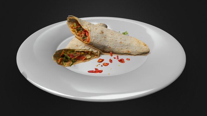 Work sample - Pita 3D Model