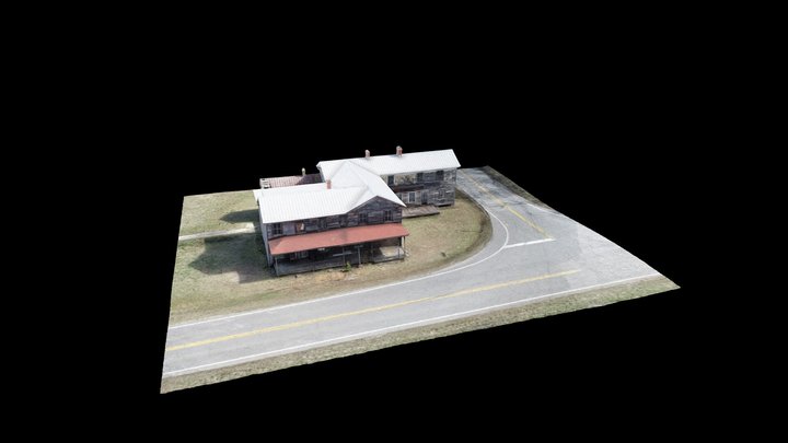 Roane's Store and Post Office 3D Model