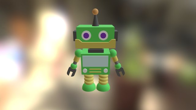 Lección- Robot 3D Model