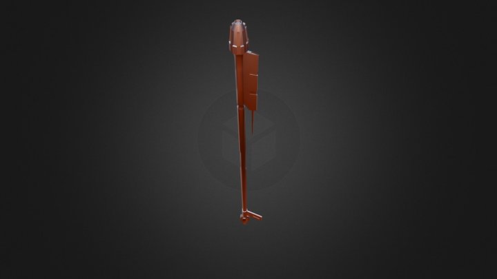 Staff 3D Model
