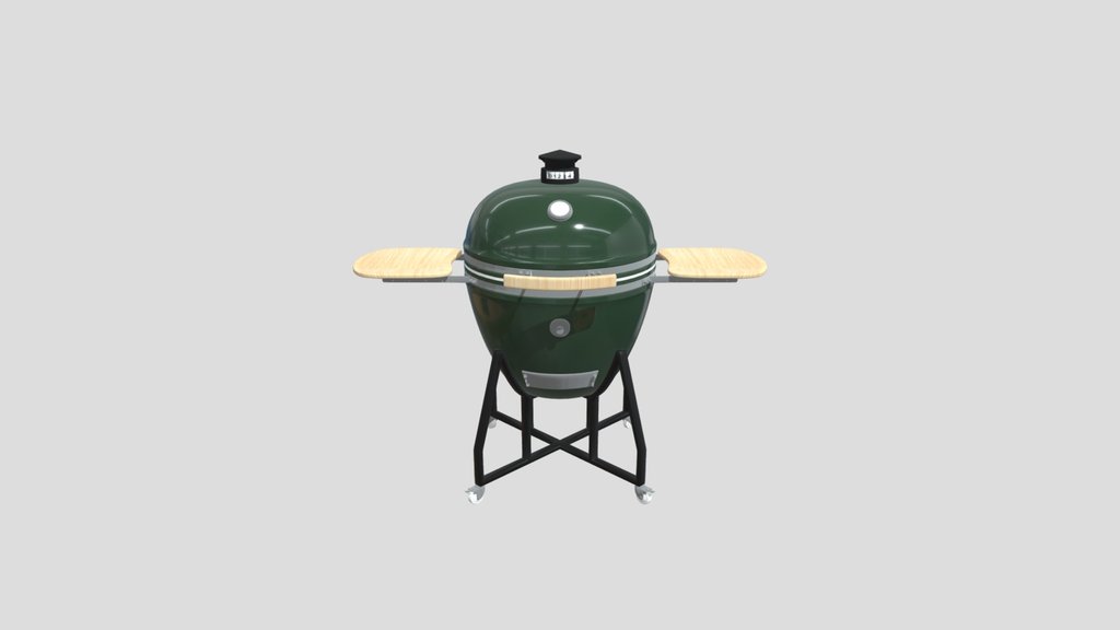 Green Kamado Grill