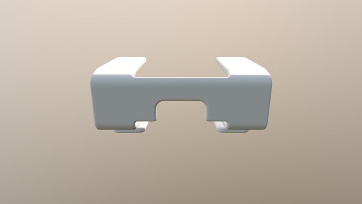 XTRX USB3 Enclosure Laptop Lid Holder 3D Model