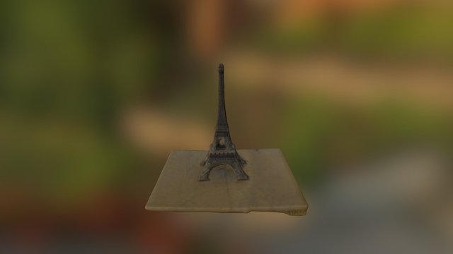 Eiffeltoren 3D Model