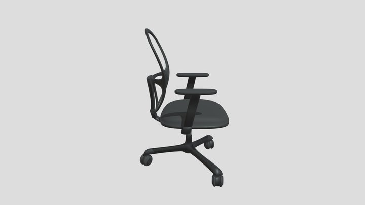 Office Chair (Low To High Poly) 3D Model