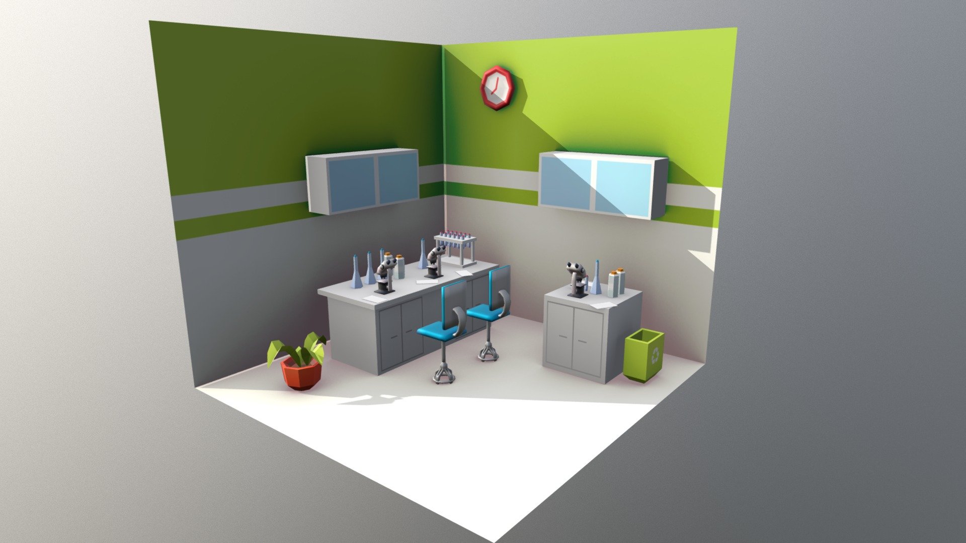 Science Laboratory 3D Model By Alfred alf3d 60efc89 Sketchfab