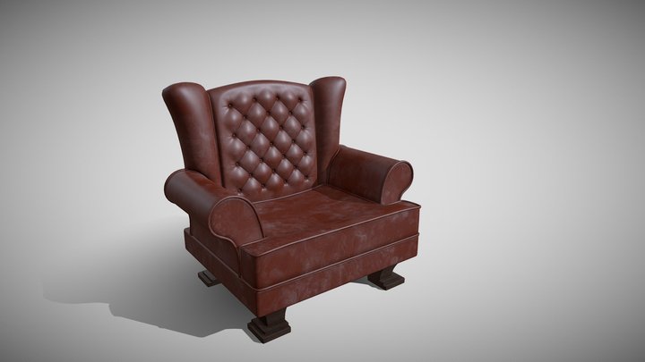 Sofa_01 3D Model