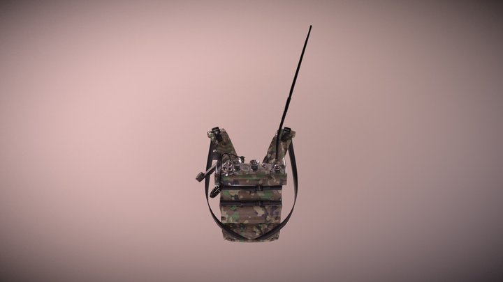 بیسیم نظامی 3D Model