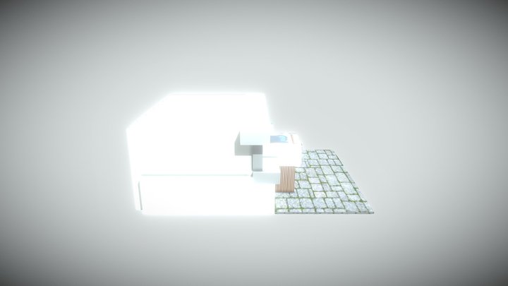 indian cloths shop blueink 3D Model