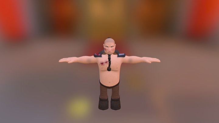 Anão 3D Model