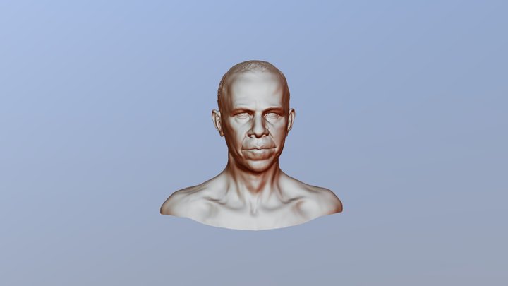Obama Barack 3D Model