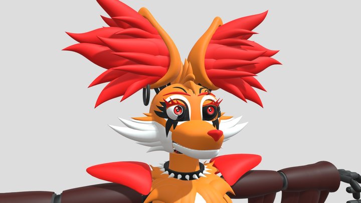 Glamrock Derphox 3D Model