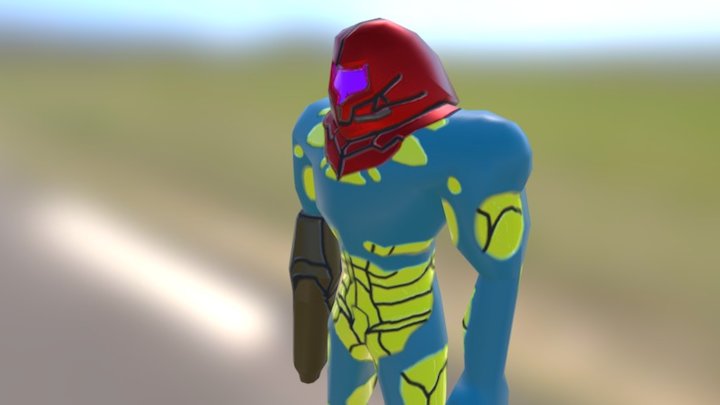 Fusion Suit Samus 3D Model