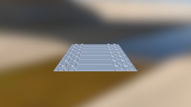 Floor panel 3D Model