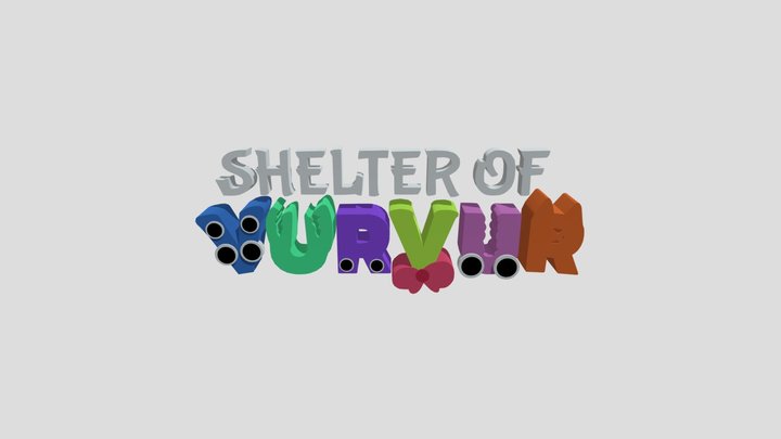Shelter of Vurvur Logo 3D Model
