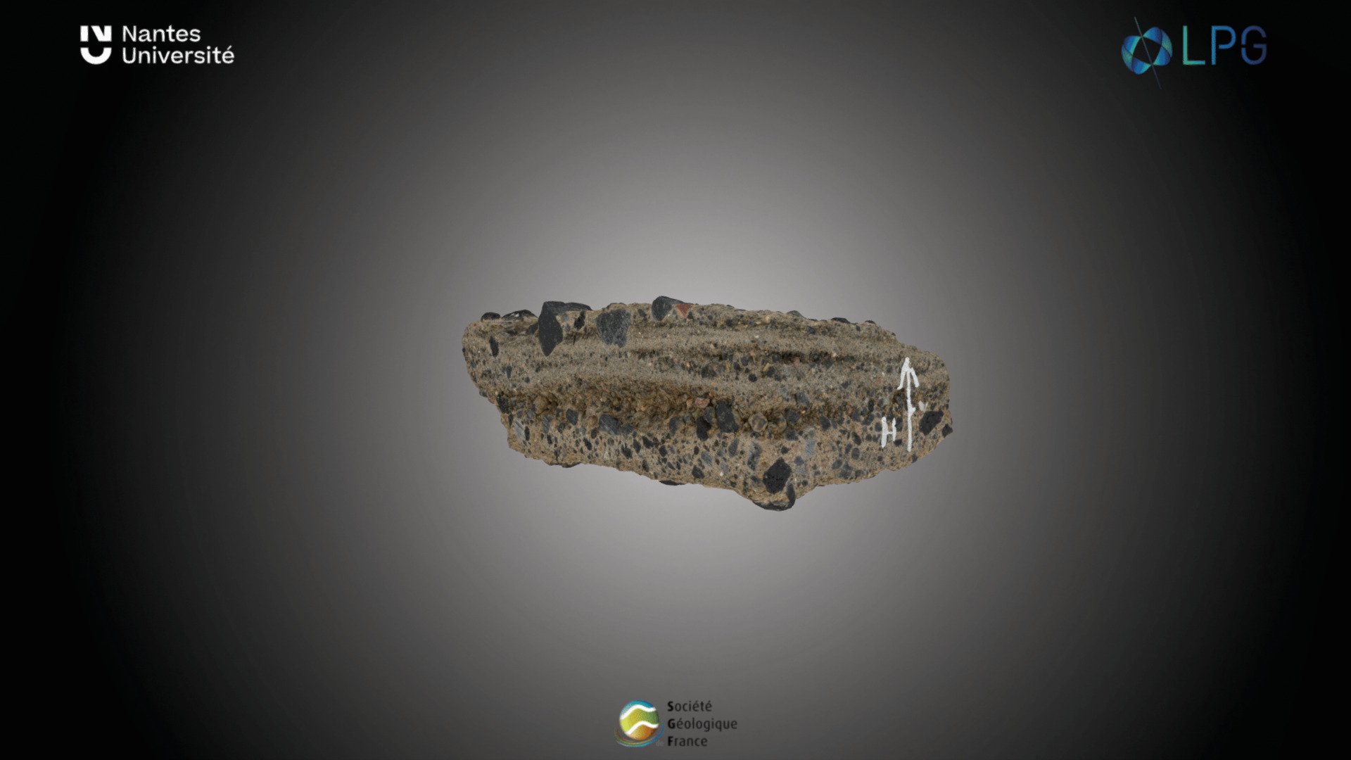 Roche - Brèche volcanique - Download Free 3D model by Société ...