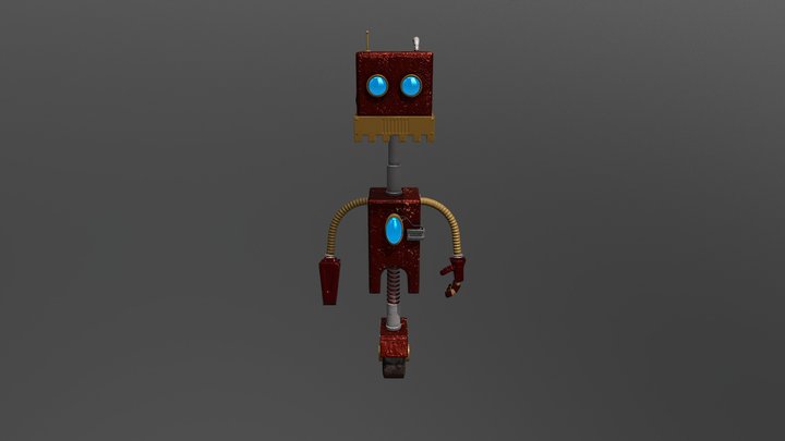 ironBot 3D Model