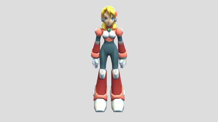 PC Computer - Mega Man X8 - Alia 3D Model