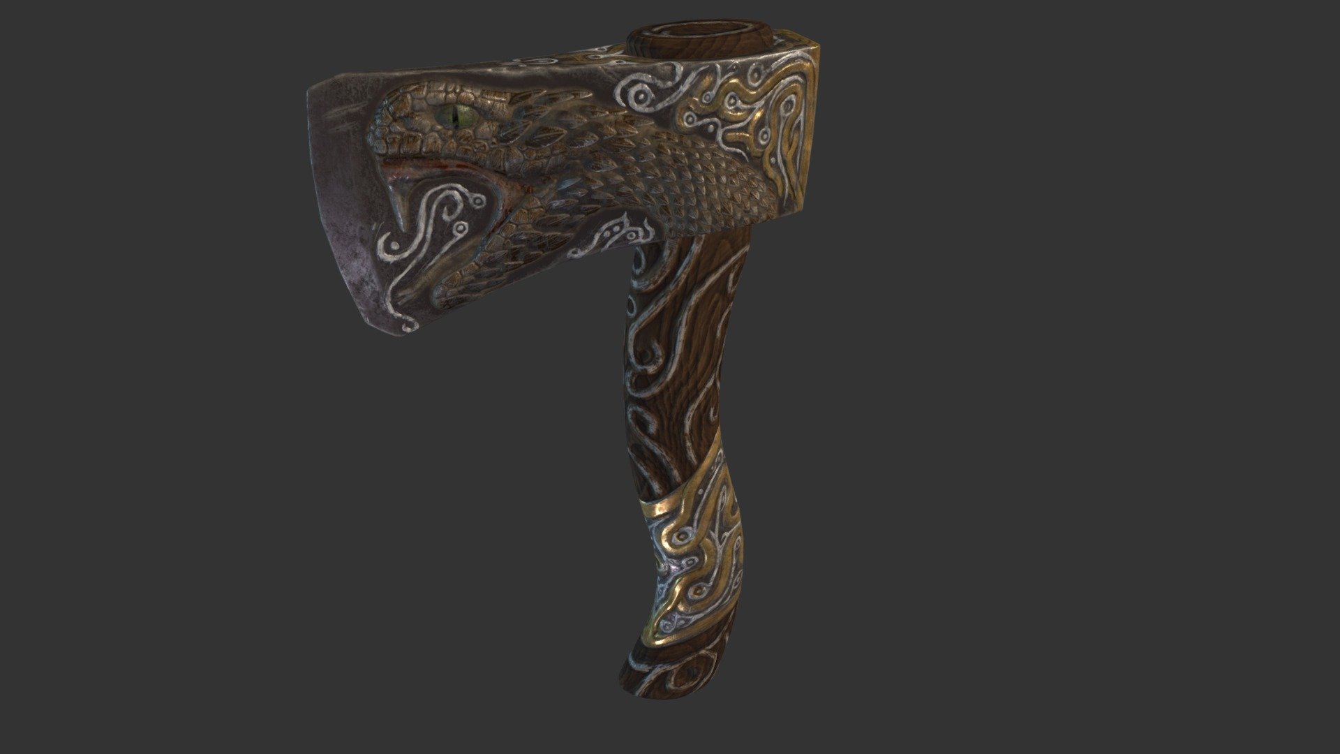 Desert Serpent Hatchet
