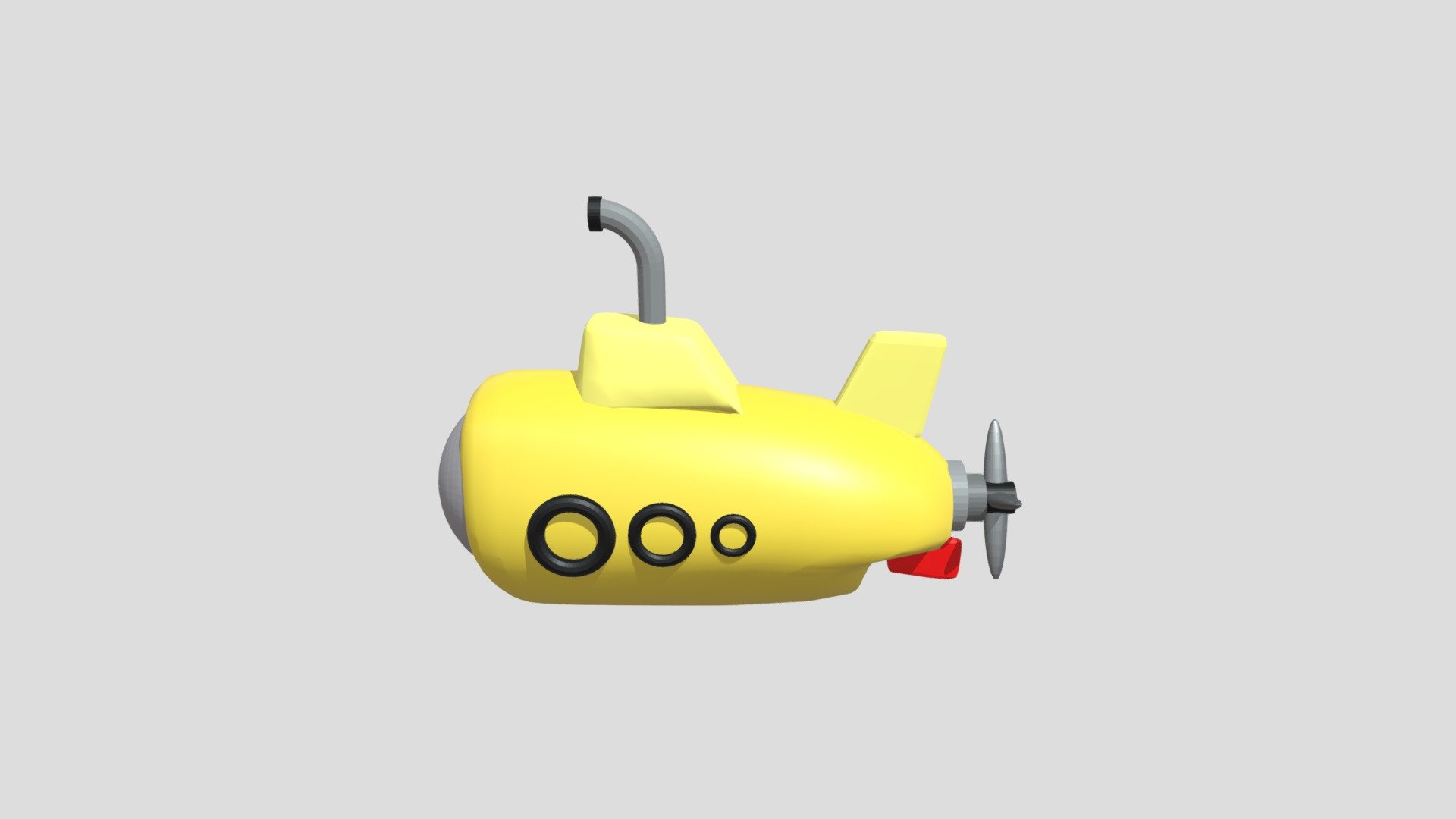 3D Sketchbook 11 - Yellow Sub