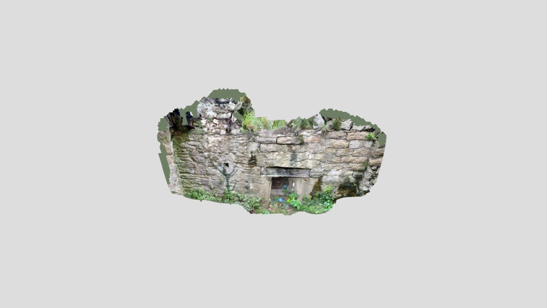 Mont Orgueil NE outworks gun chamber door