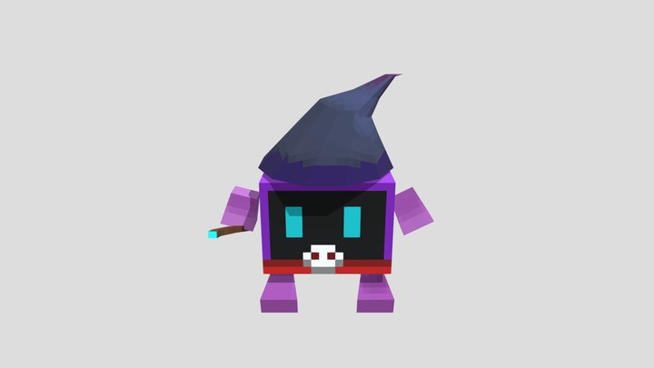 Mago simples 3D Model