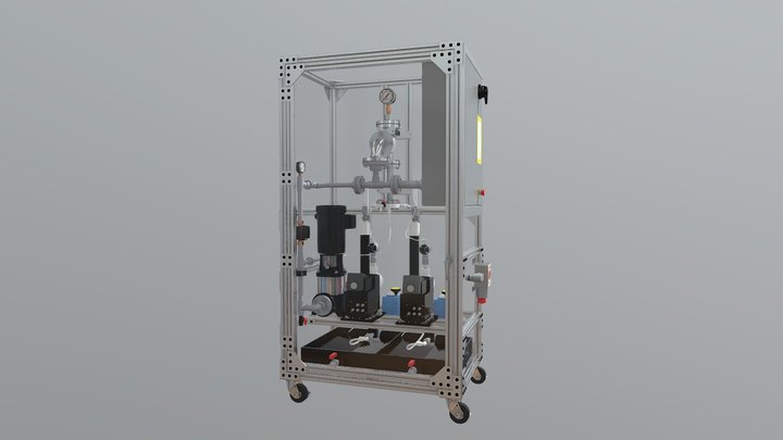 Nalco Water - PURATE System 3D Model
